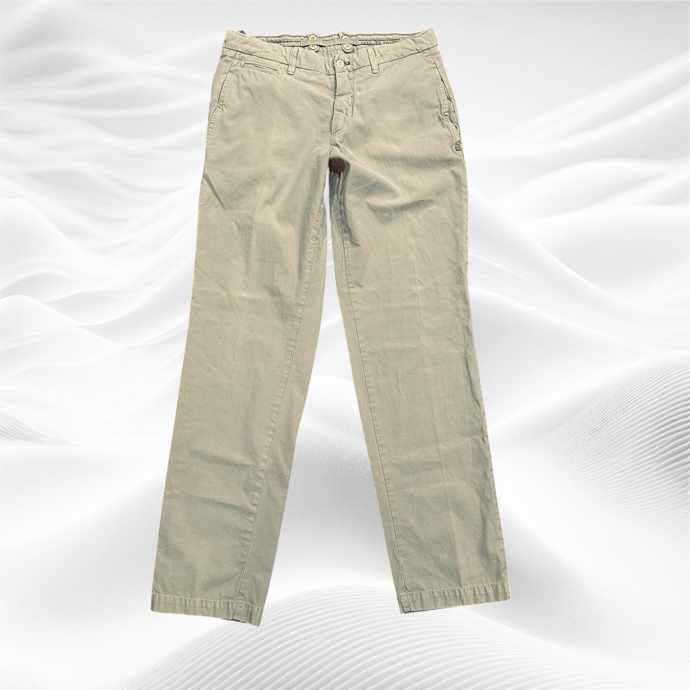 Mason's Military JFK Libertador 33X34 Cargo Pants Khaki Utility Pockets Cotton